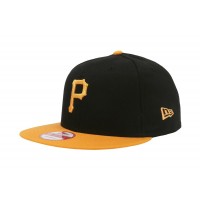 New Era Pittsburgh Pirates Cap Cooperstown 9fifty One Size Snapback Black Hat  eb-18623368